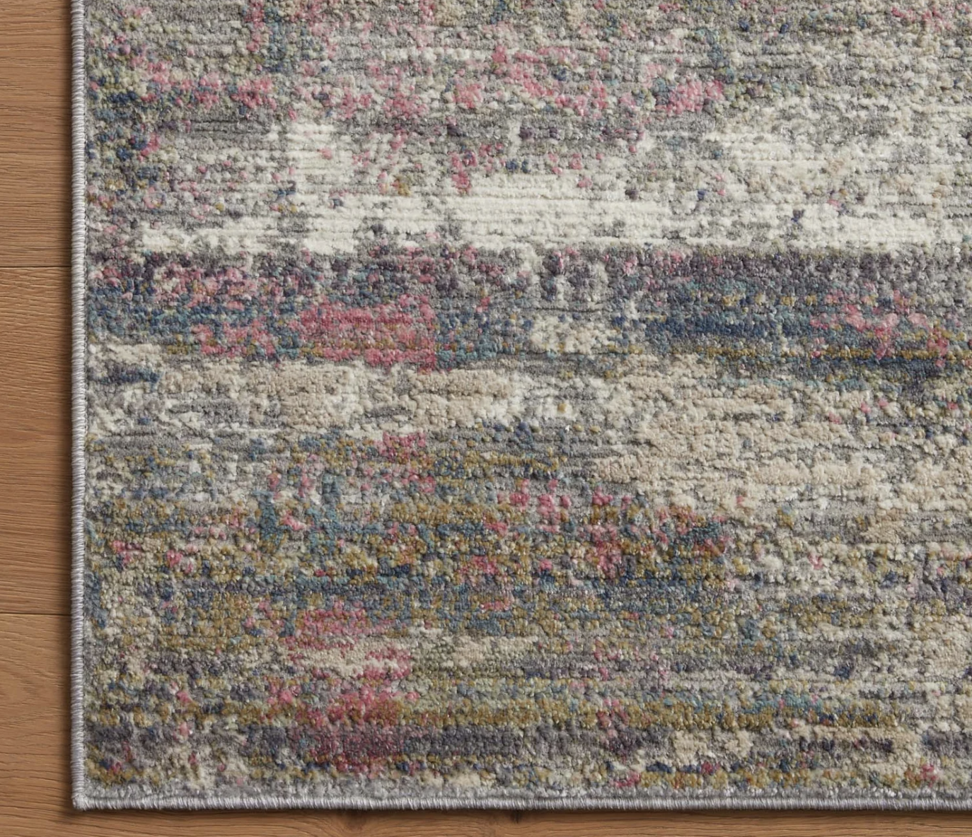 Arden Berry Multi-Pattern Area Rug - Soft & Durable Non-Slip Living Room Carpet for Home Decor, Bedroom, Office (5x7 ft) - Perfect for Cozy Spaces and Modern Interior Design