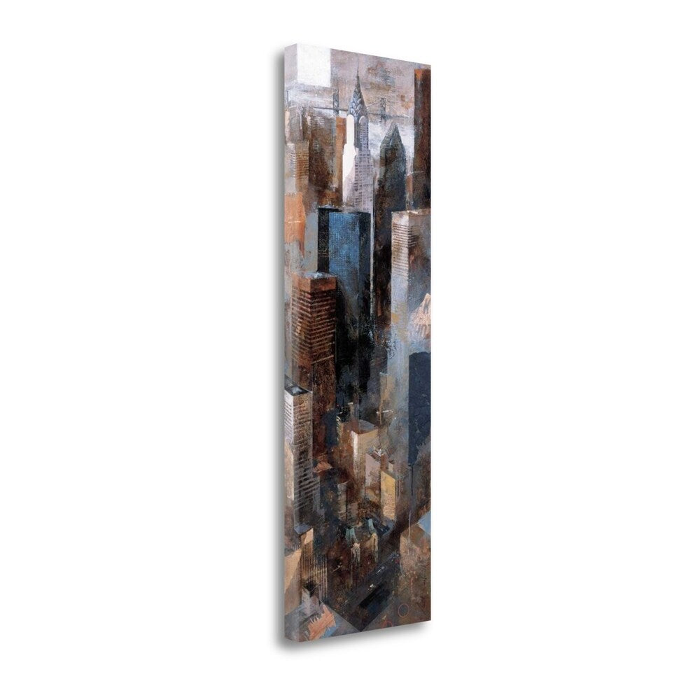 Chrysler Building Art Print by Marti Bofarull - Premium Gallery Canvas Wall Decor for Living Room, Office & Home Decor