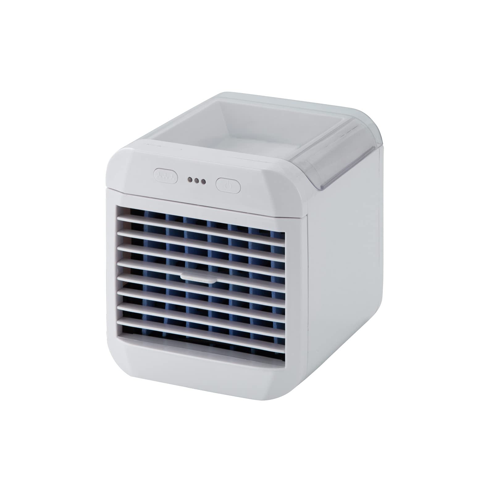 Portable Mini USB Air Cooler - Silent Personal Cooling Fan with Crystal Ice Technology for Home, Office & Travel (Multiple Colors, One Size) - Perfect for Desks, Bedrooms & Hot Weather Use