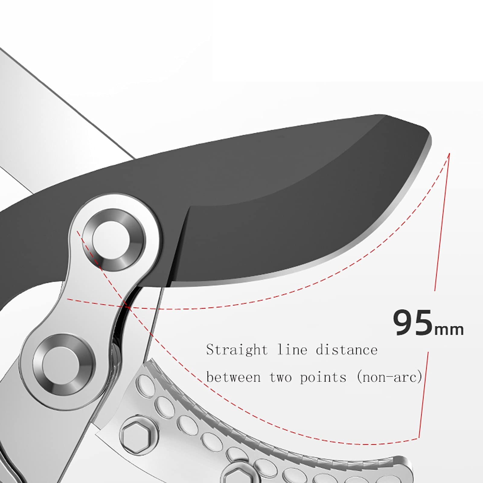Heavy Duty Telescopic Fruit Tree Pruning Shears - Professional Garden Branch Cutter for Thick Stems & Flower Trimming - Ideal for Gardening, Landscaping & Orchard Maintenance