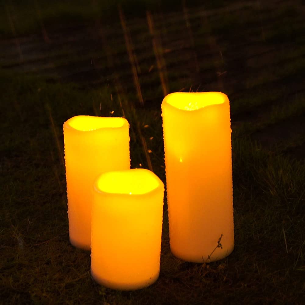 Waterproof Flameless LED Candles 6-10