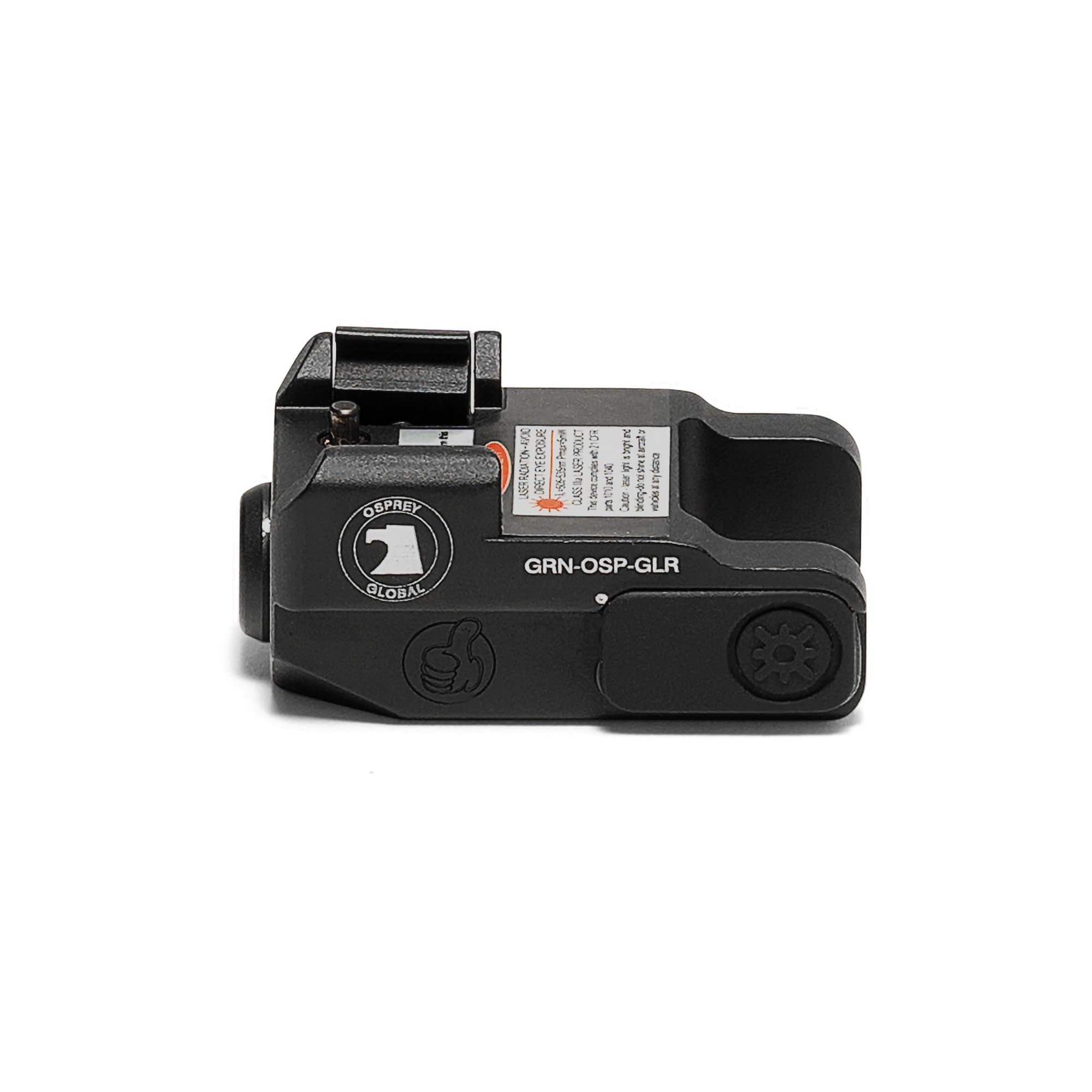 Osprey Global GRN-OSP-GLR Mini Green Low-Profile Weapon Mount Laser Sight - Tactical Laser for Firearms, Hunting & Outdoor Shooting Accessories
