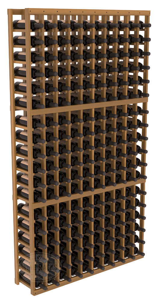 InstaCellar 10 Column Standard Wine Rack - Durable Metal Wine Storage for Home, Kitchen, or Cellar - Perfect for Organizing and Displaying Wine Bottles