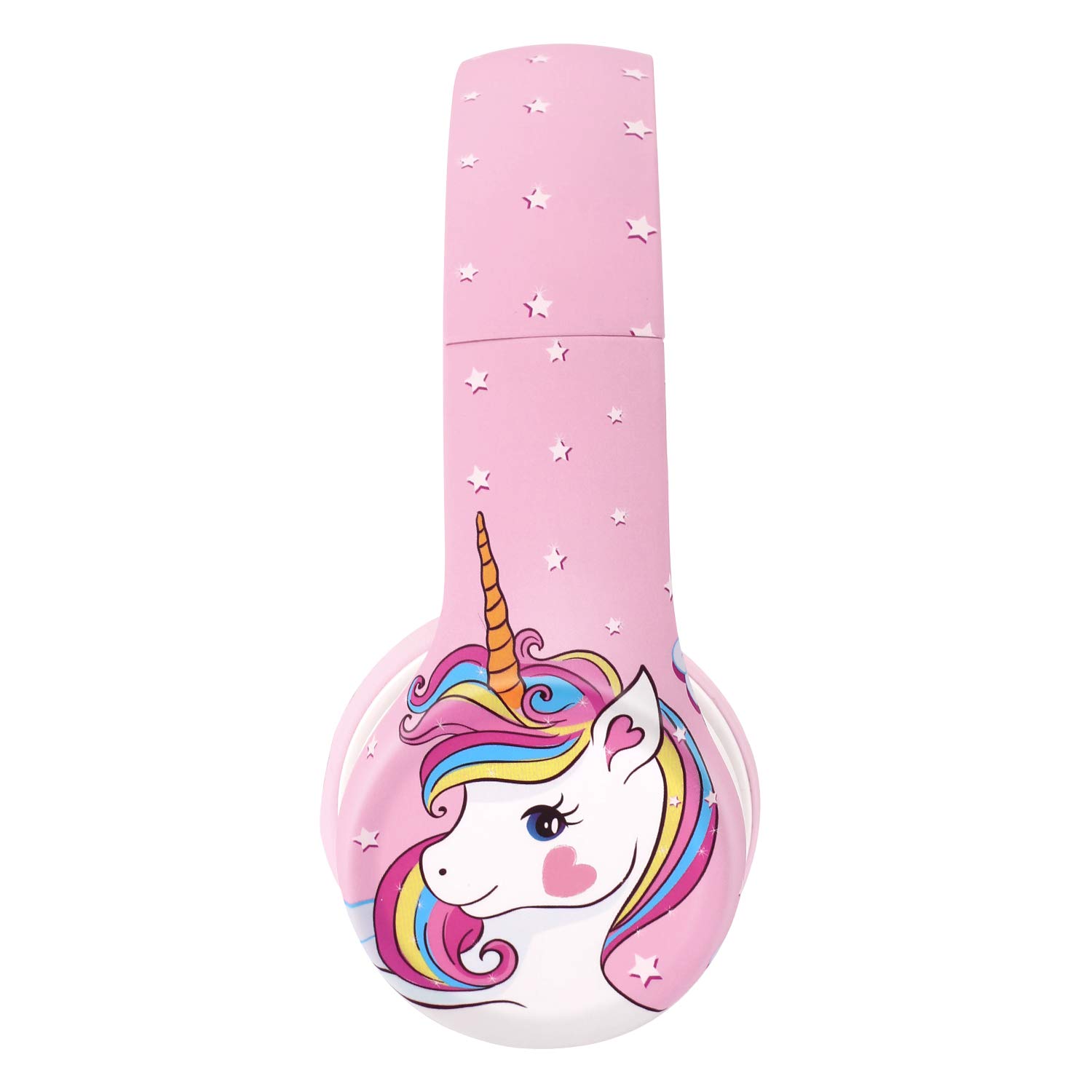 NENOS Kids Headphones with Volume Limiter - Safe Toddler Headphones for Boys & Girls - Cute Unicorn Design for School, Travel & Home Use