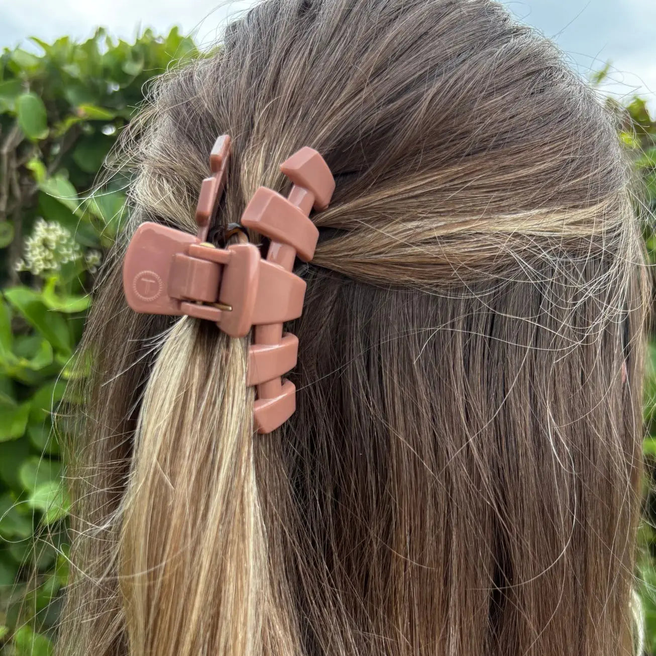 Elegant Mocha Brown Hair Clips for Women - Small Hair Barrettes for Fine Hair, Everyday Wear & Special Occasions