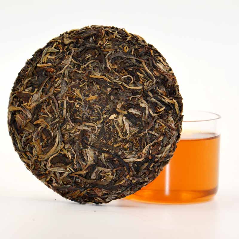Premium Organic Pu-erh Tea Cake - Aged Black Tea for Weight Loss & Digestion | Perfect for Relaxation, Gifts & Tea Ceremonies