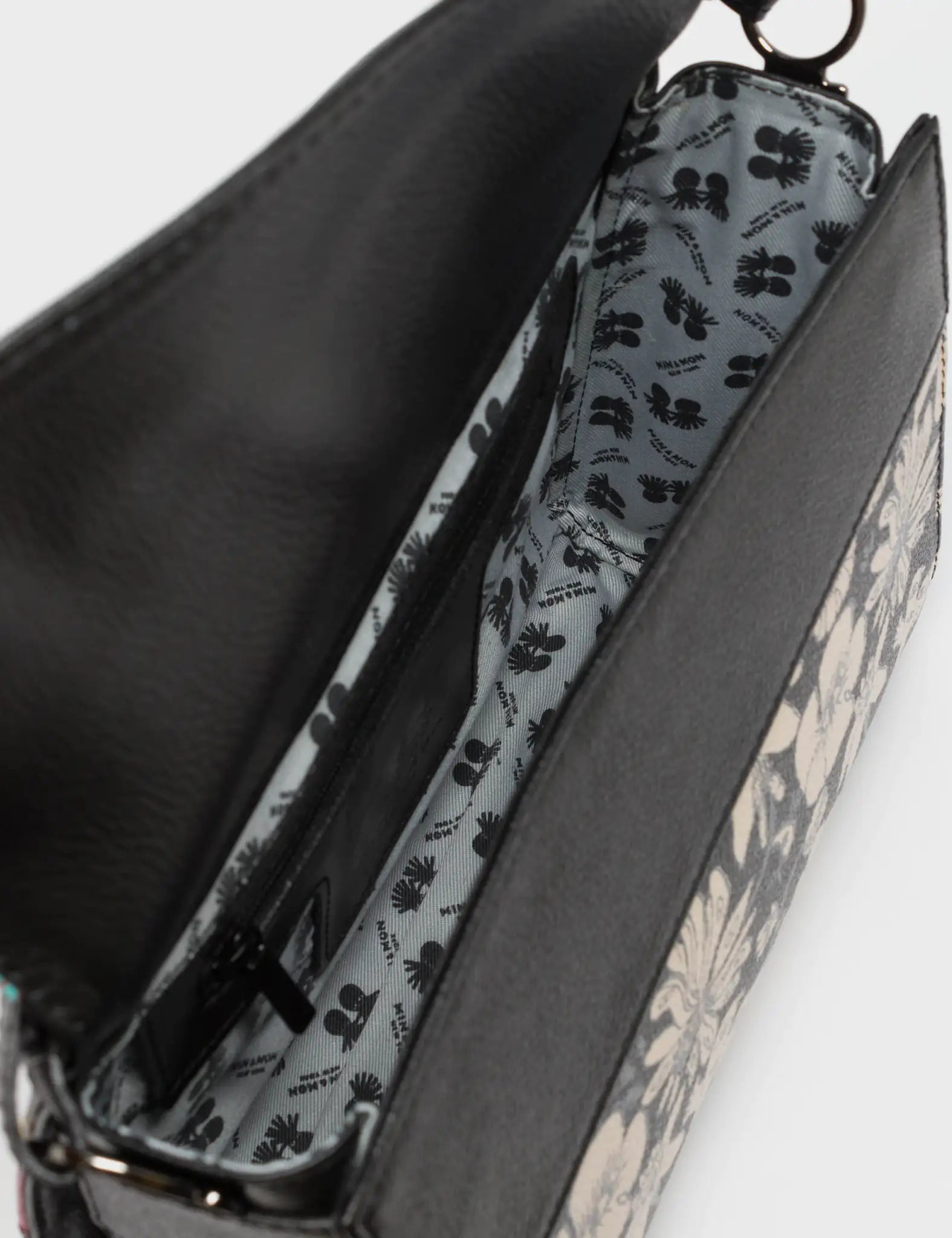 Anastasio Medium Crossbody Handbag - Genuine Black Leather Bag with Tangle Tales Design | Perfect for Work, Travel & Everyday Use