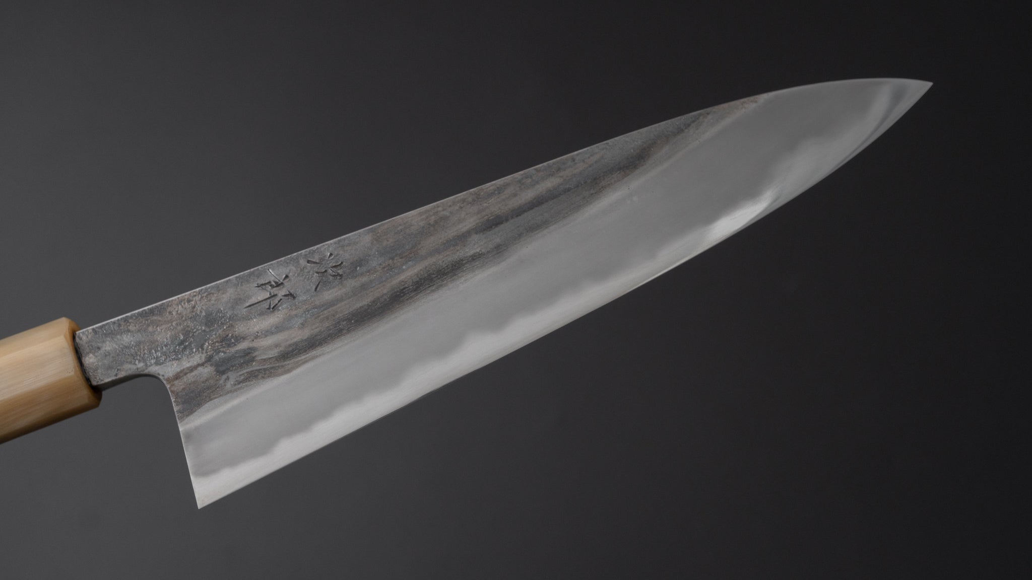 Premium Jiro Tsuchime Petty Knife 180mm - Japanese High Carbon Steel Blade with Taihei Tagayasan Handle (#474) - Perfect for Sushi, Vegetables & Precision Kitchen Tasks