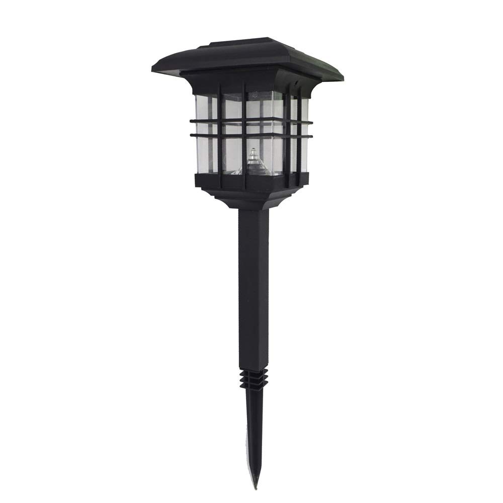 Solar Powered Outdoor Column Lights - Waterproof Garden Post Lantern with Dusk to Dawn Sensor, Modern Decorative Wall Lighting for Patio, Lawn, Pathway and Driveway