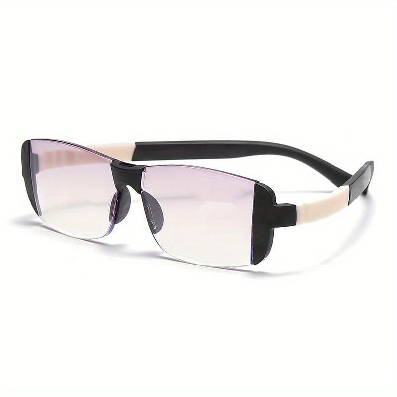 Anti-Blue Light & Shatterproof Reading Glasses - Dual Protection for Computer, Phone & Book Reading - Reduce Eye Strain for Work & Study
