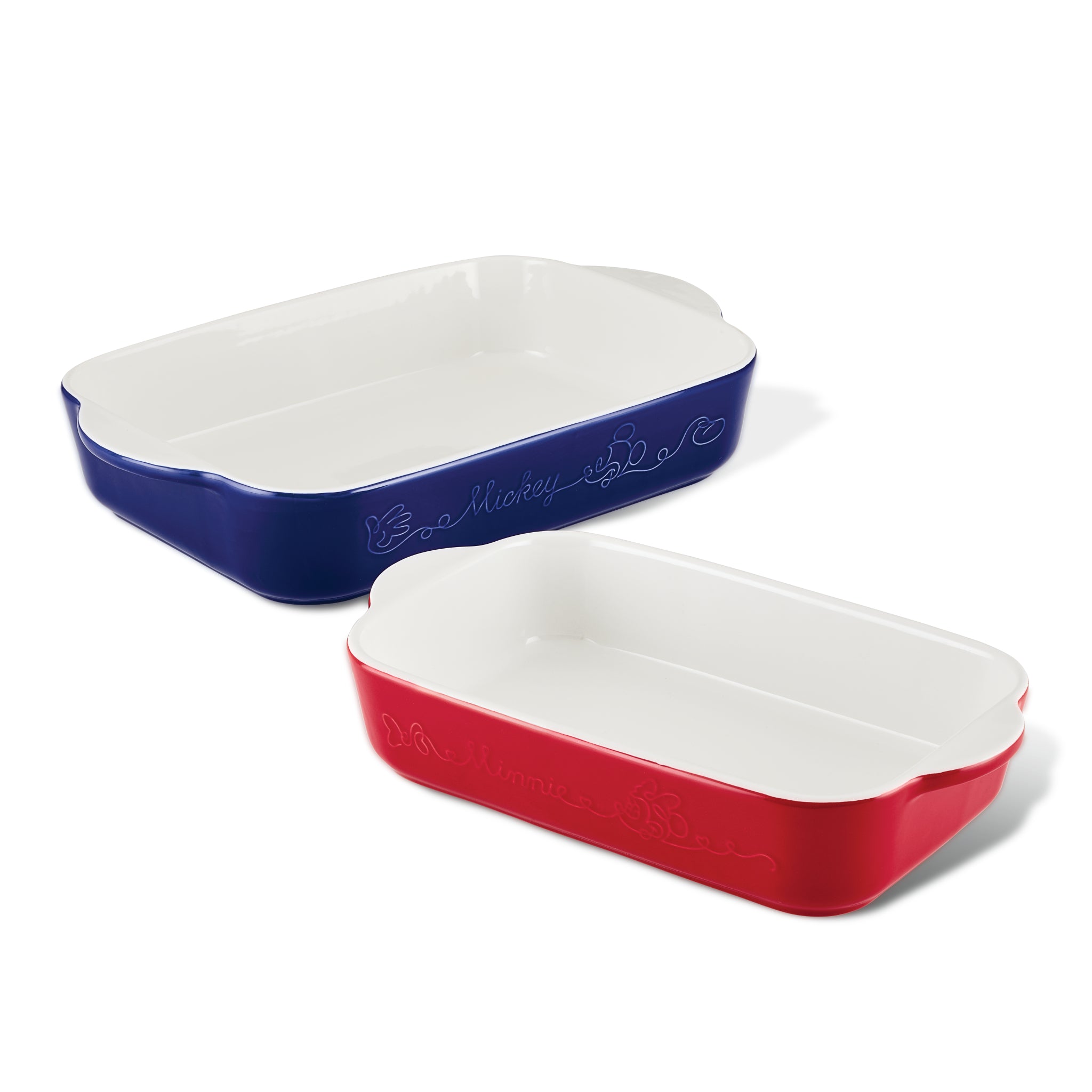 Bon Voyage 2-Piece Ceramic Baking Set - Oven Safe & Durable Bakeware for Casseroles, Lasagna & Desserts | Perfect for Holiday Cooking & Family Dinners