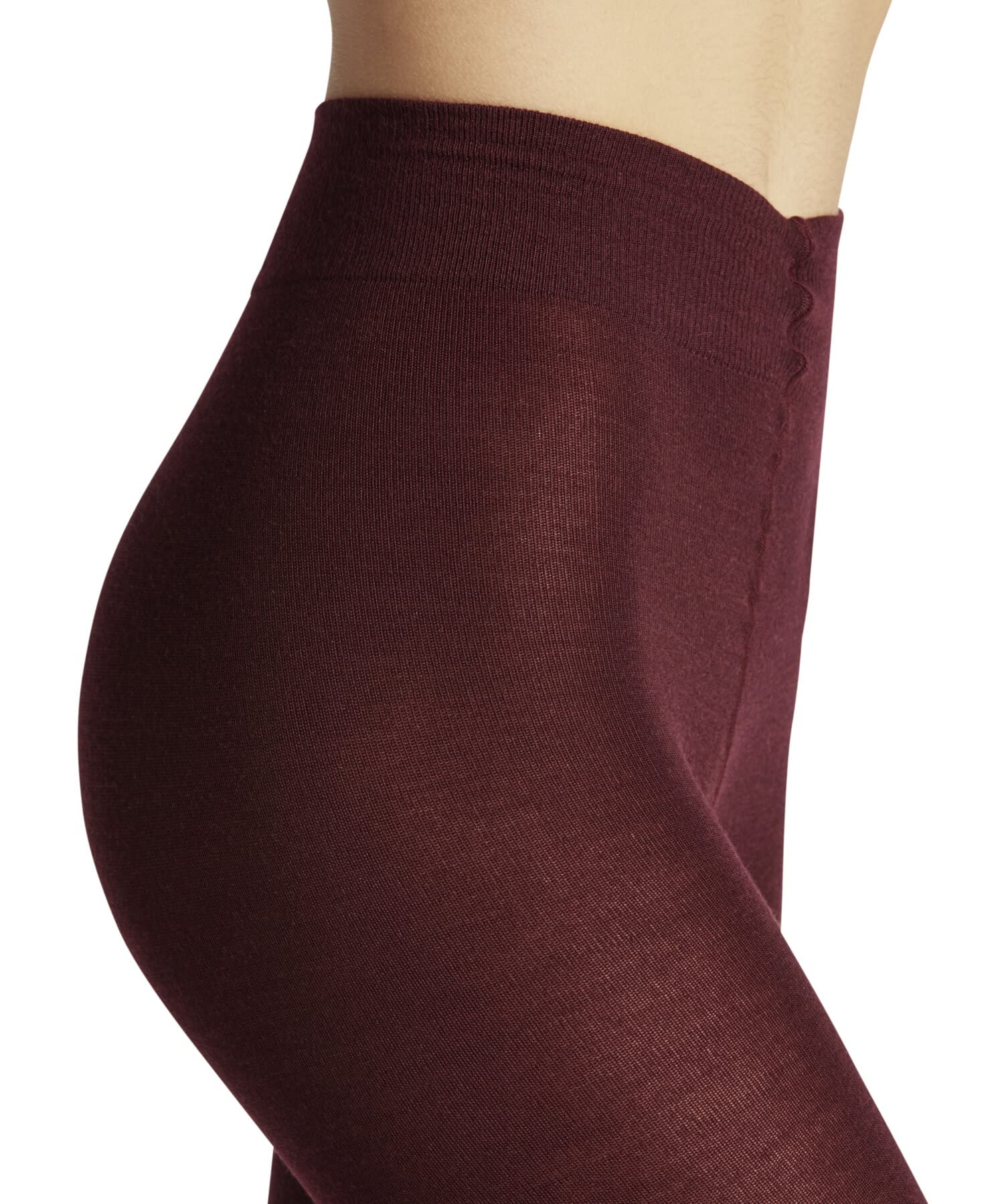FALKE Women's Soft Merino Wool Tights - Thick, Warm & Breathable Winter Leggings - Trendy Casual & Dress Stockings - 1 Pair - Perfect for Cold Weather & Outdoor Activities