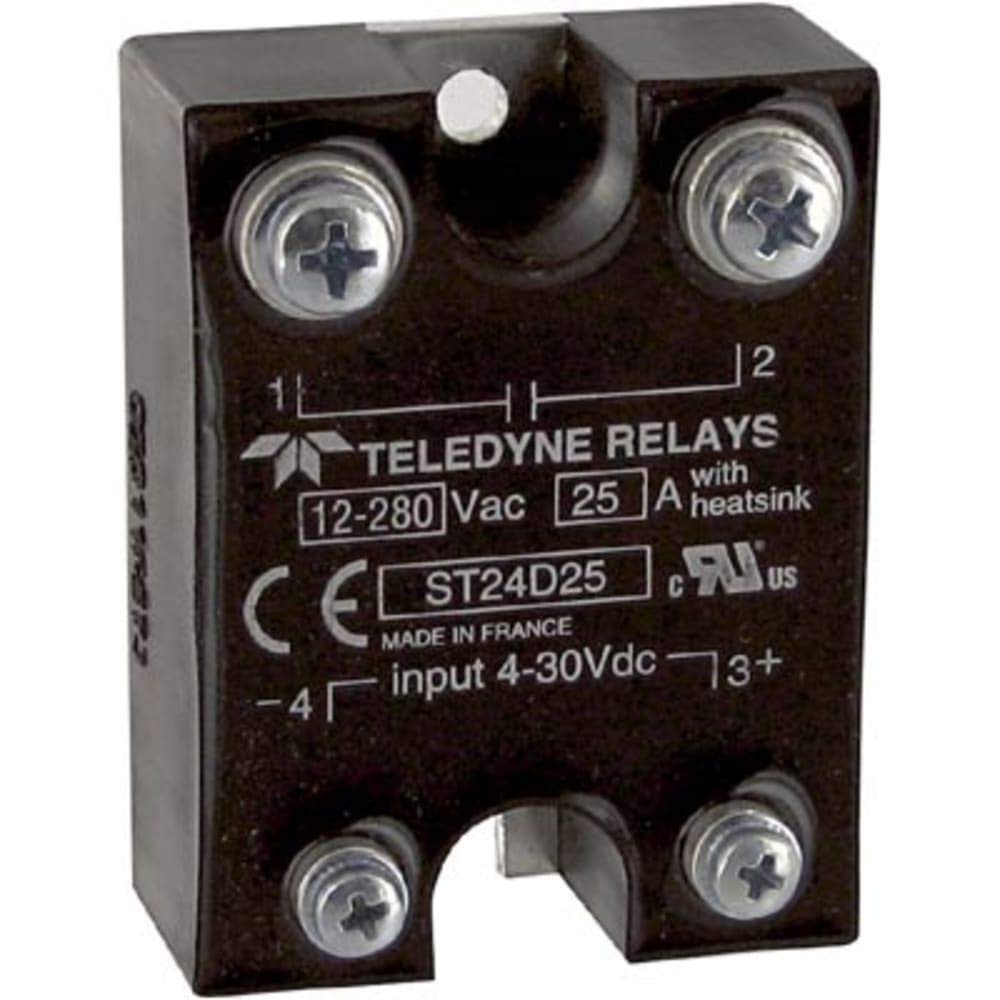 30 VDC Solid State Relay 240A Panel Mount -40°C to +100°C 3mA 8-Pin - High Power Industrial Control for HVAC, Automation & Electrical Panels