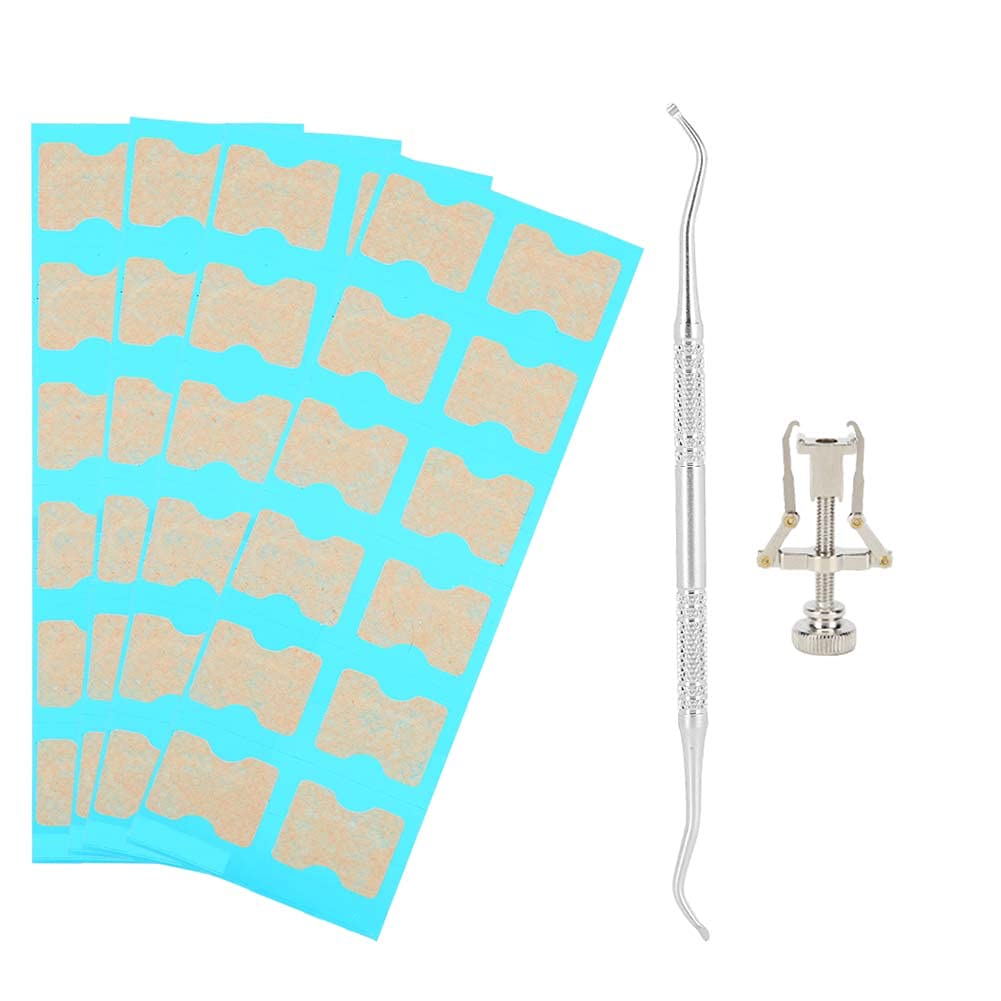 Ingrown Toenail Correction Kit - 48 Pieces with Smoothing Strips, Recovery Clips, 2 Nail Files & Pusher - Pain Relief Treatment for Ingrown Nails - Perfect for Home Pedicure & Toenail Care