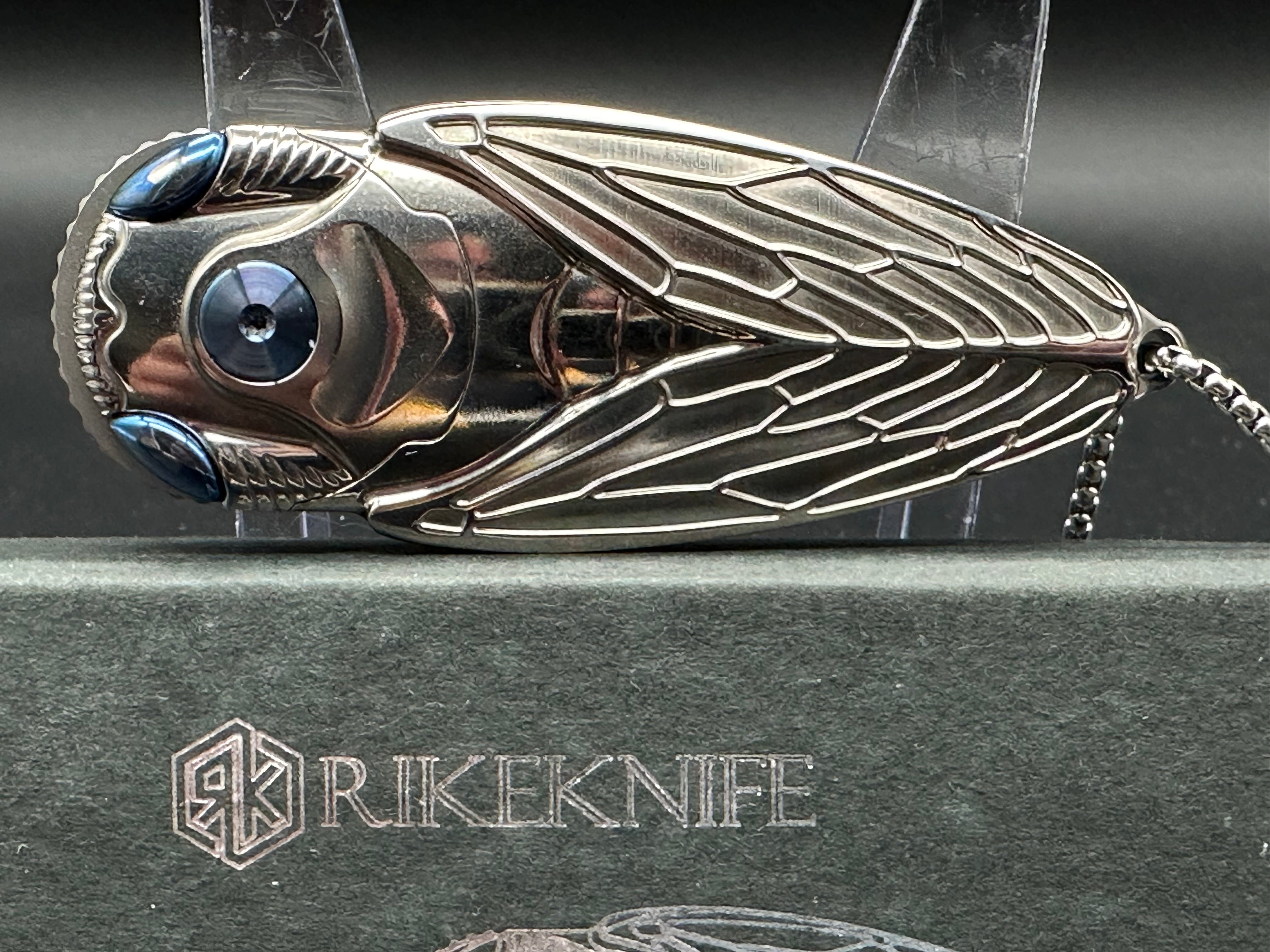 Rike Cicada - Premium Outdoor Solar Lights for Garden, Patio, Yard & Pathway - Waterproof & Energy-Efficient Landscape Lighting for Home Decor & Backyard Ambience