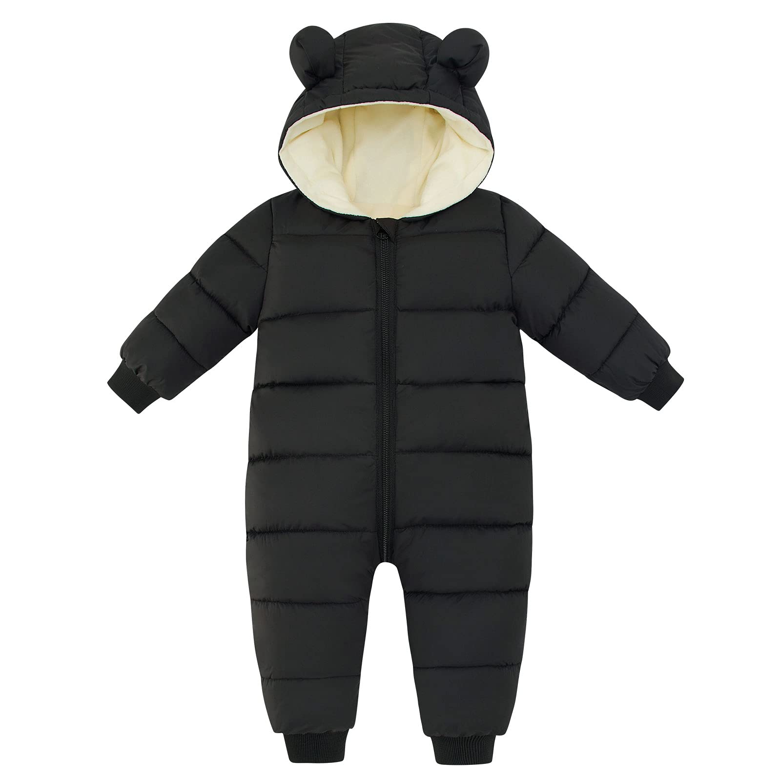 UNIFACO Baby Boys & Girls Winter Snowsuit - Warm Newborn Toddler Winter Coat for Outdoor Play, Snow Day & Cold Weather Adventures