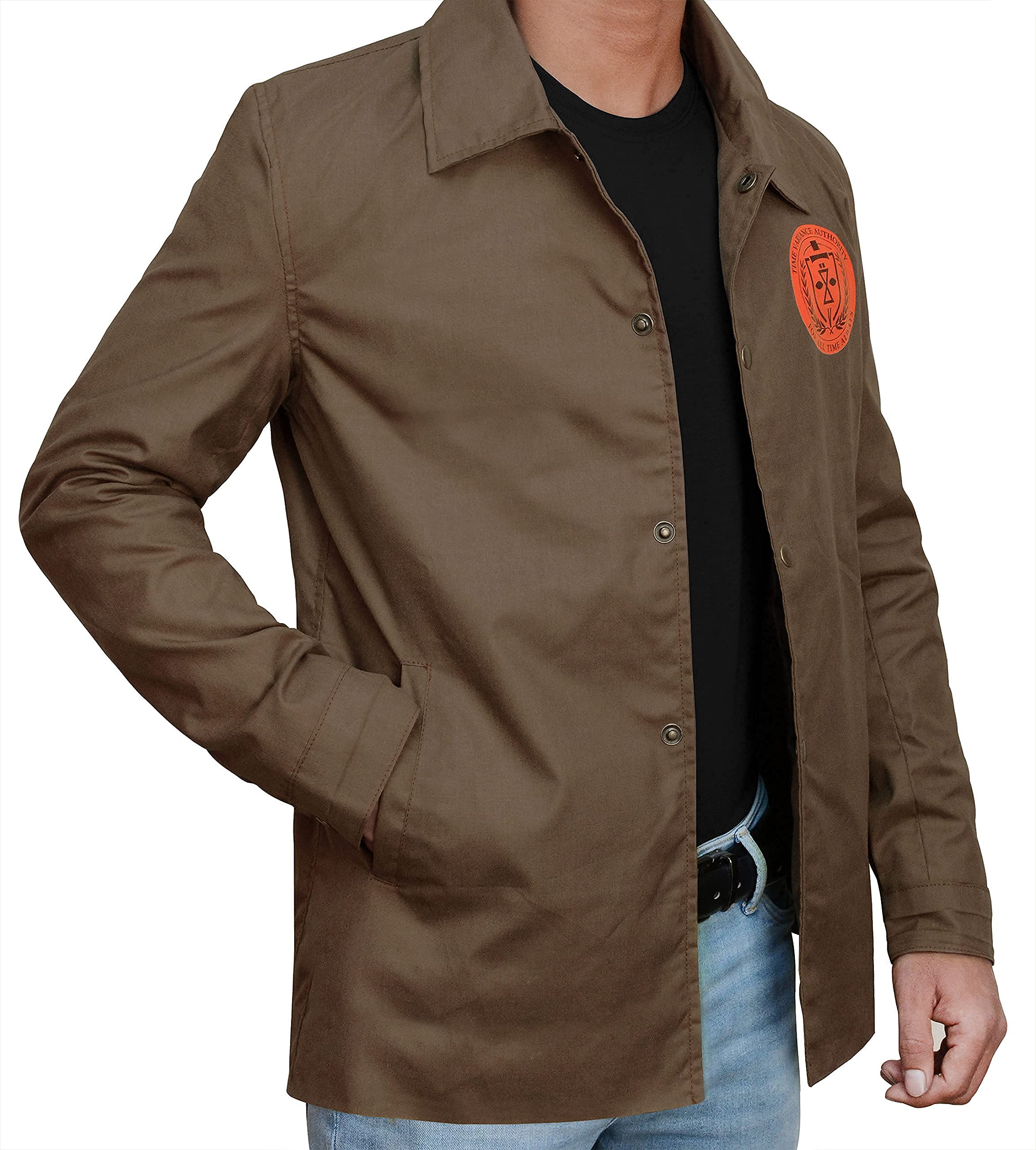 Tom Hiddleston Loki TV Series Inspired Brown Cotton Costume Jacket for Men - Perfect for Cosplay, Halloween, and Marvel Fan Events