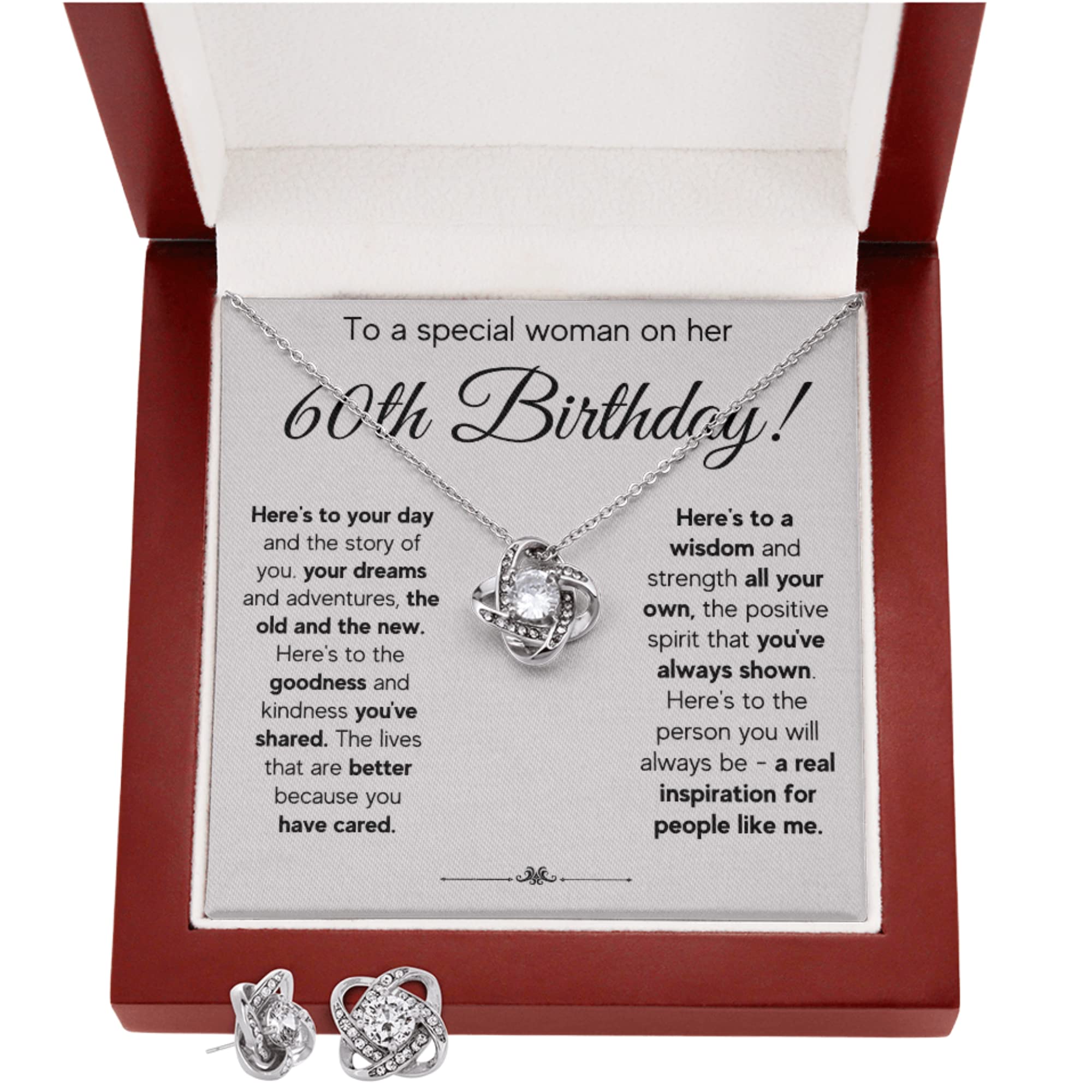 60th Birthday Gifts for Women - Elegant 