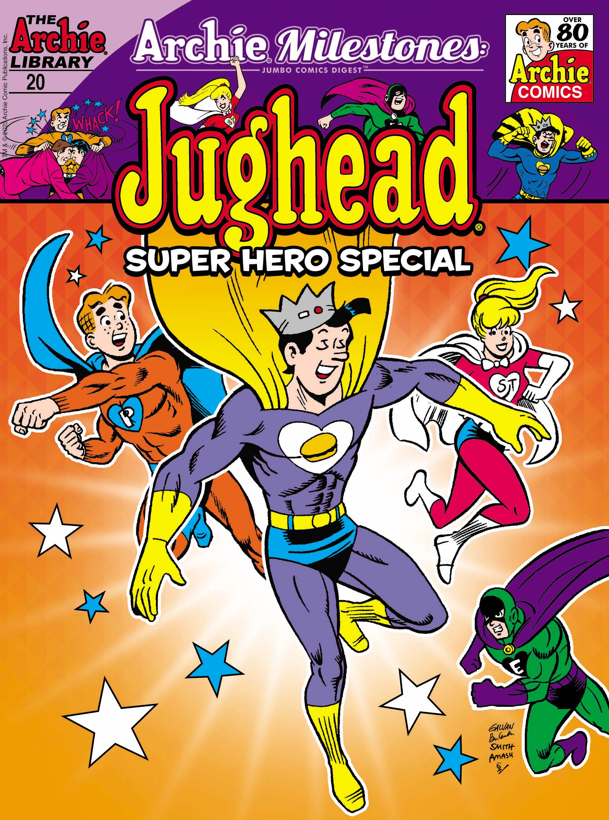 Archie Milestones Jumbo Comics Digest #20 - Jughead Super Hero Special | Collectible Comic Book for Fans | Perfect for Gifts, Display & Comic Collections