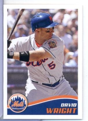 2013 Topps MLB Sticker #155 David Wright - Baseball Collectors & Fans