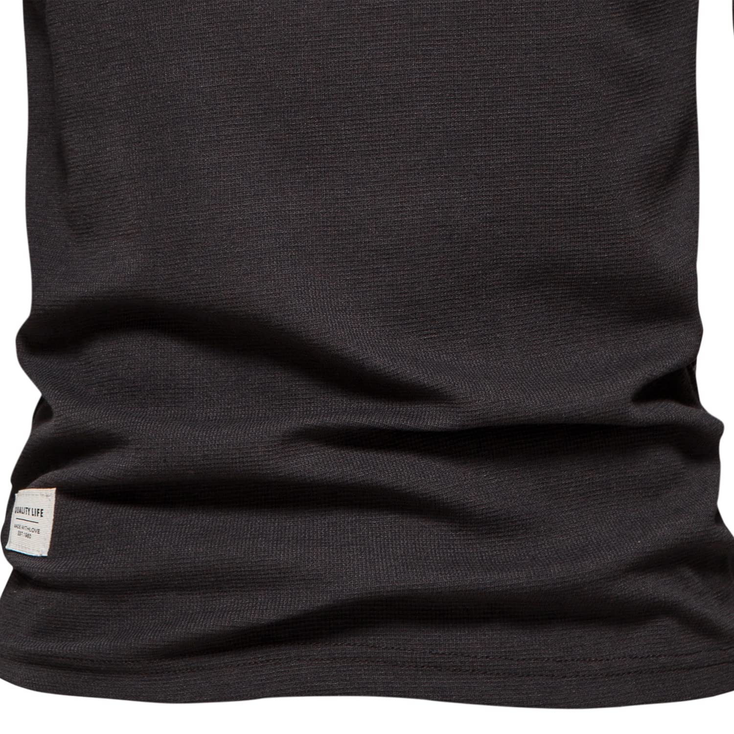 Men's Long Sleeve Waffle Henley Shirt - Soft Casual Thermal T-Shirt for Men | Perfect for Fall, Winter & Layering Outfits