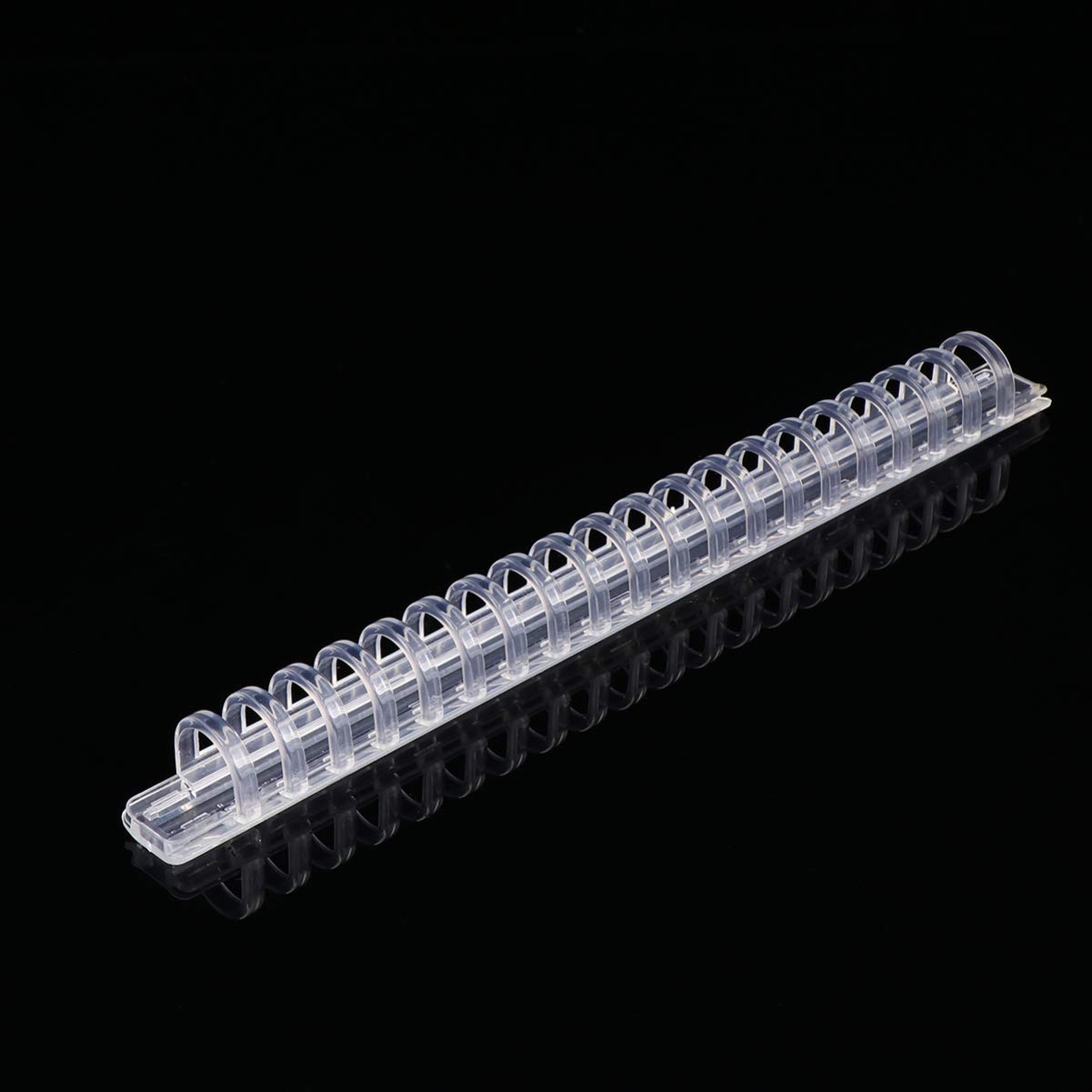 10PCS A5 Notebook Binding Spines - 20 Hole Loose Leaf Binder Plastic Rings for DIY Notebooks, Albums & Scrapbooks - Perfect for School, Office & Craft Projects