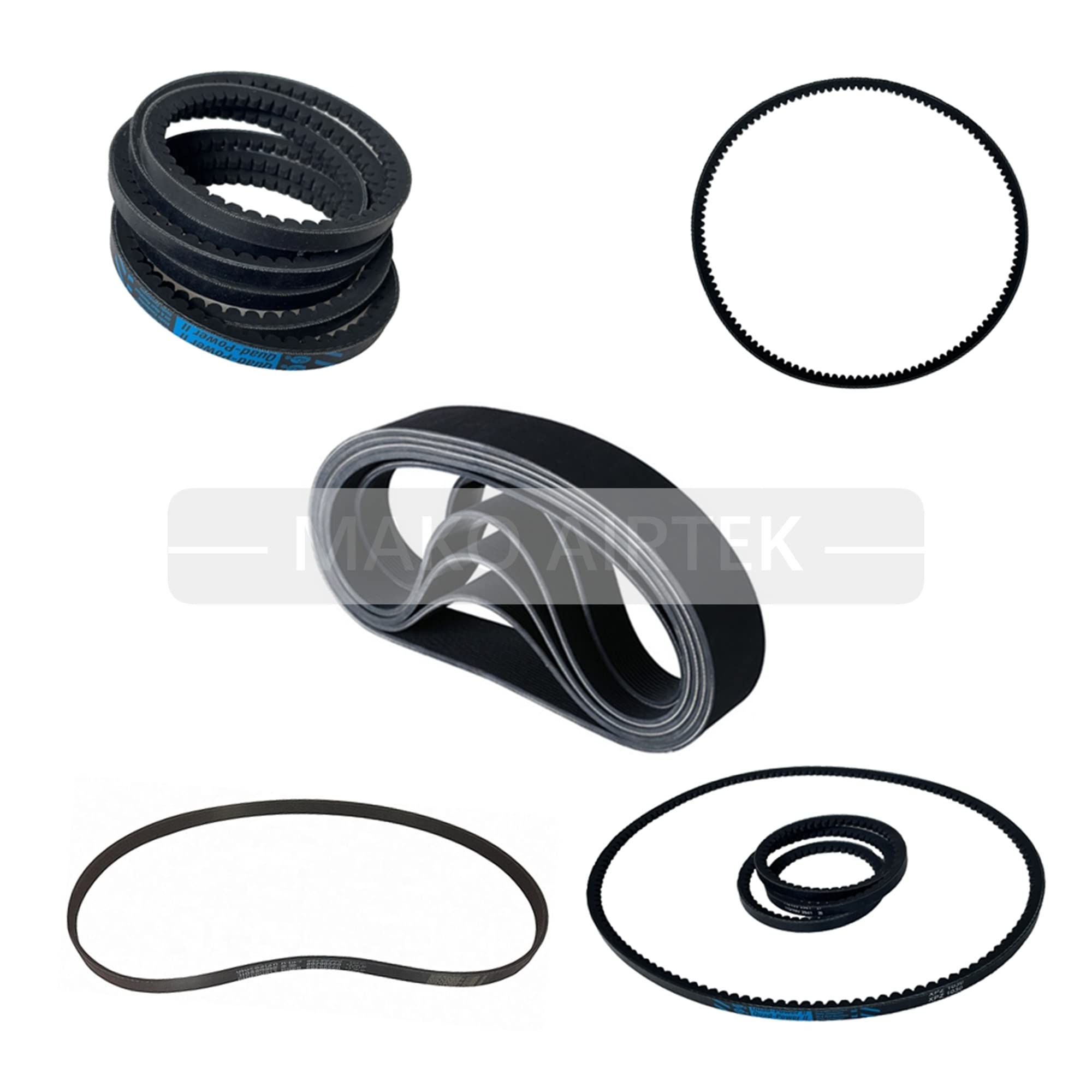 1PC MAKO AIRTEK Replacement Belt for Atlas Copco Air Compressor (Model 1625164325) - Durable Industrial Belt for Air Compressors, Power Tools & Workshop Equipment