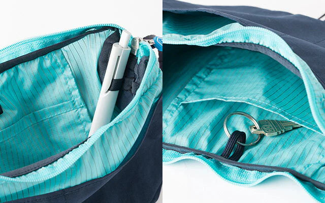 TO&FRO Packable Travel Pouch - Lightweight Foldable Storage Bag for Toiletries, Cosmetics & Essentials | Perfect for Vacation, Gym & Daily Use (Pink)