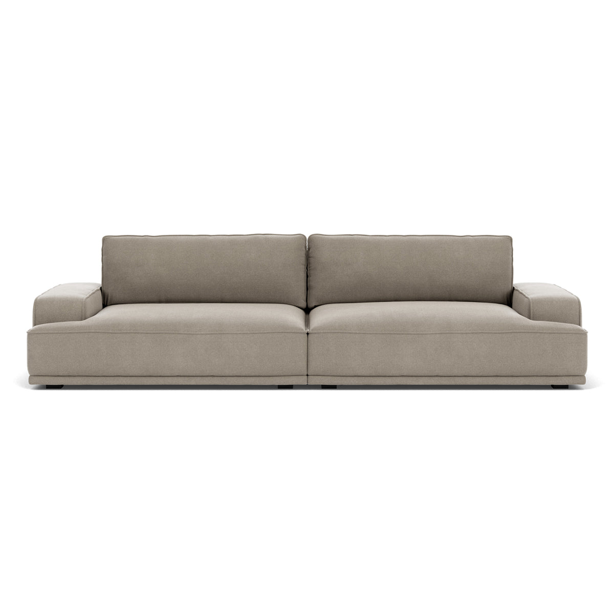 Leonora Fabric 3.5 Seater Sofa - Modern Living Room Couch with Sturdy Frame & Comfortable Cushions | Perfect for Small Spaces, Apartments & Cozy Home Decor