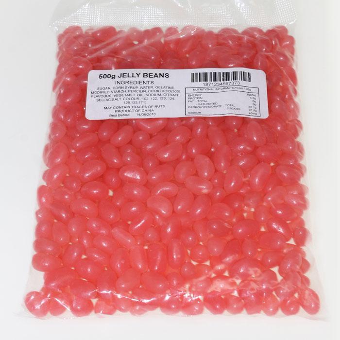 Premium Jelly Beans 500g - Assorted Fruit Flavors - Bulk Candy for Parties, Gifts & Snacking - Gluten-Free & Vegan-Friendly
