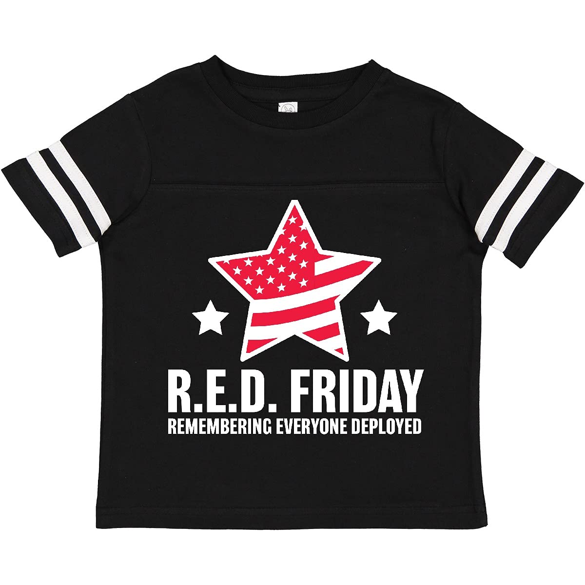 Inktastic Red Friday Remembering Everyone Deployed Toddler T-Shirt - Patriotic Kids Apparel for Military Support & Casual Wear