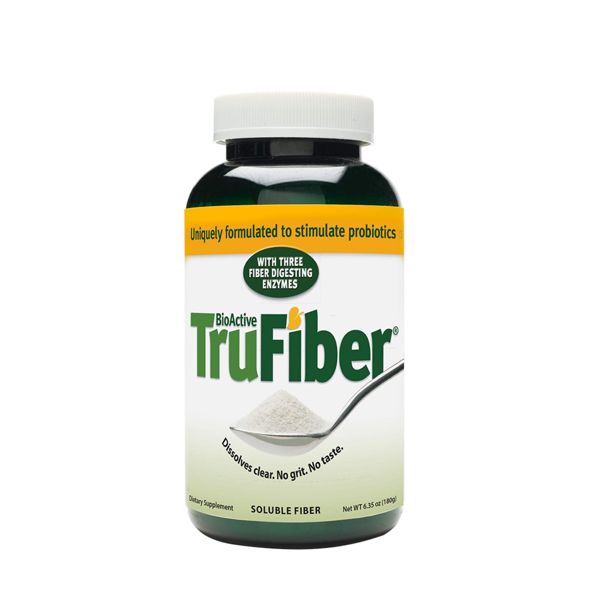 Master Supplements TruFiber - 6.35oz Prebiotic Fiber Powder for Digestive Health & Weight Loss - Supports Probiotic Growth, Vegan & Gluten Free (50 Servings) - Perfect for Smoothies, Baking & Daily Wellness Routine