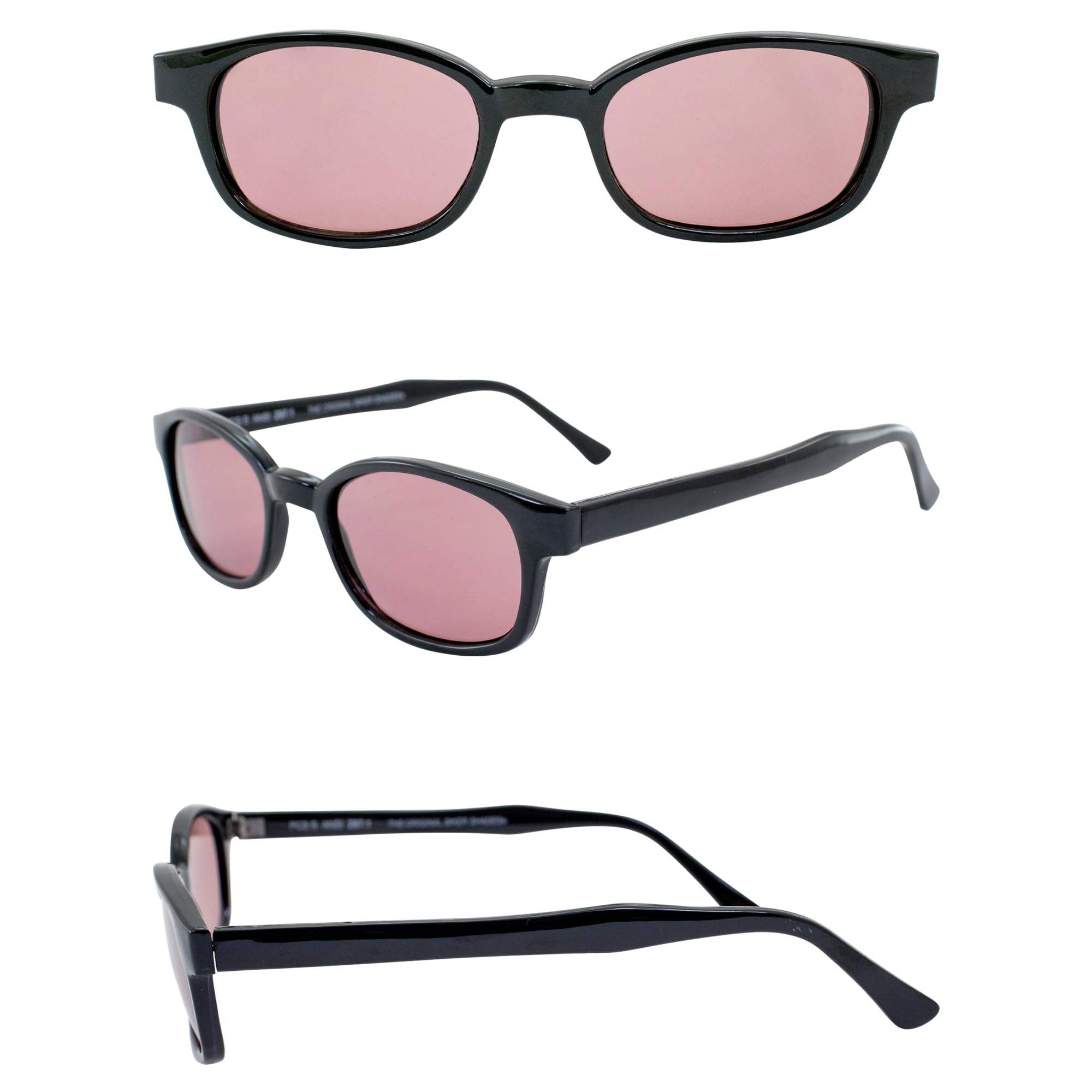 Pacific Coast Original KD Lifestyle Sunglasses for Women & Men - Rose Gold Frame UV Protection - Fashionable Outdoor, Beach, Driving & Travel Accessories