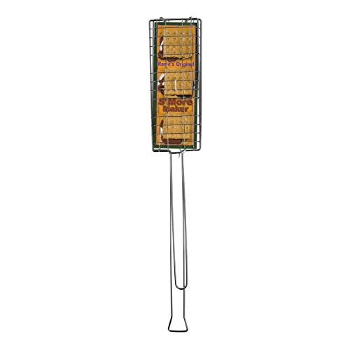 62 S More Maker - Premium Stainless Steel S'mores Roasting Sticks for Camping, Backyard BBQs & Family Gatherings - Durable & Safe Marshmallow Roasters by Rome Industries