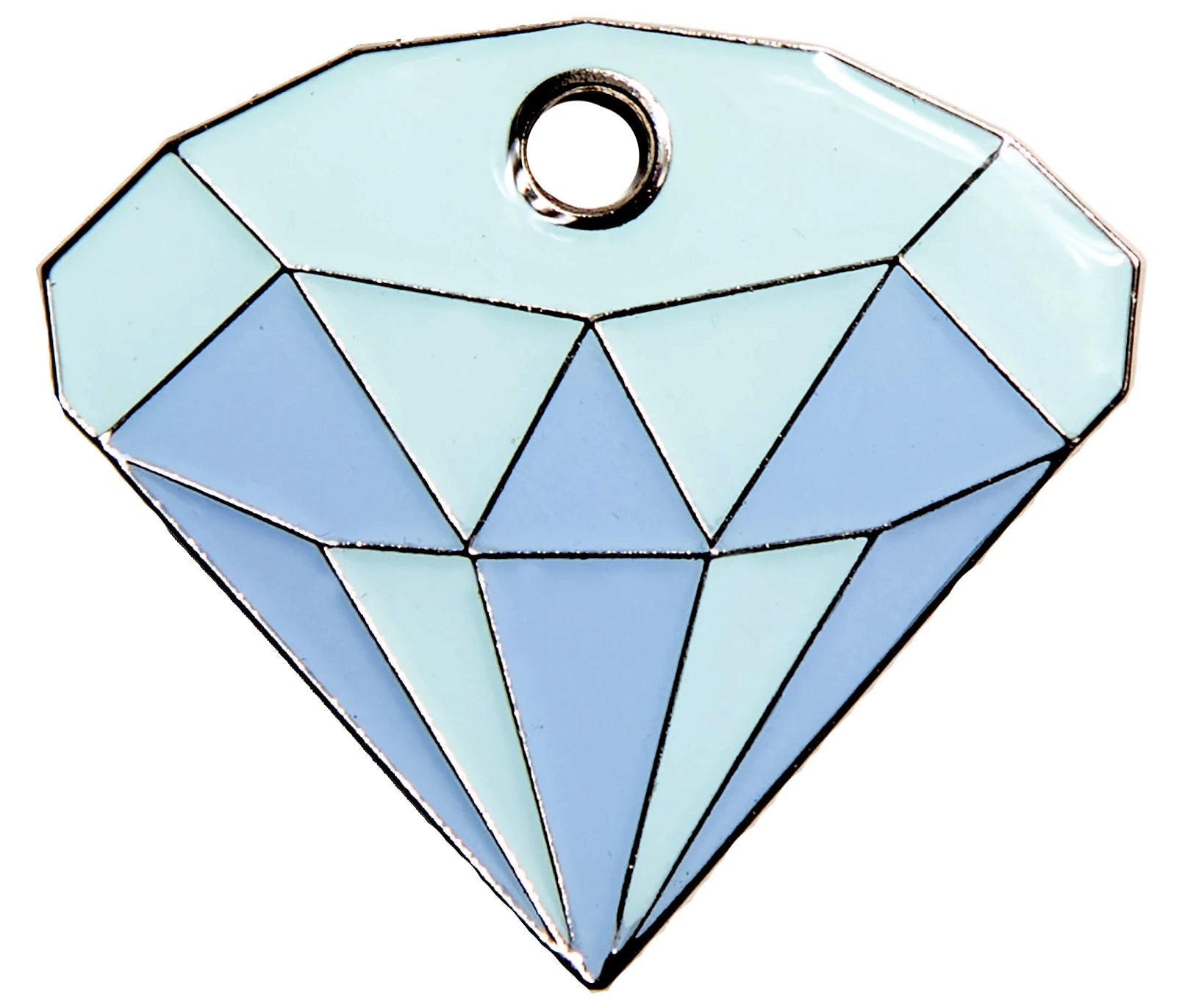 Personalized Diamond Pet ID Tag - Engraved Name & Phone Number - Waterproof & Durable Stainless Steel - Perfect for Dogs & Cats - Keep Your Pet Safe During Travel & Outdoor Adventures