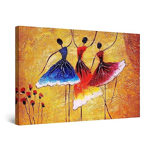 Red Blue Dancers