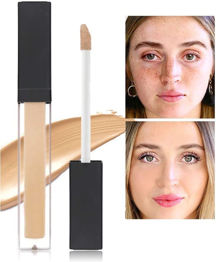Wiffy CONCEALER LIQUID STICK LIGHT - Natural Beige 2 (7ml) | Long-Lasting Liquid Concealer for Dark Circles & Blemishes | Perfect for Everyday Makeup & Professional Use