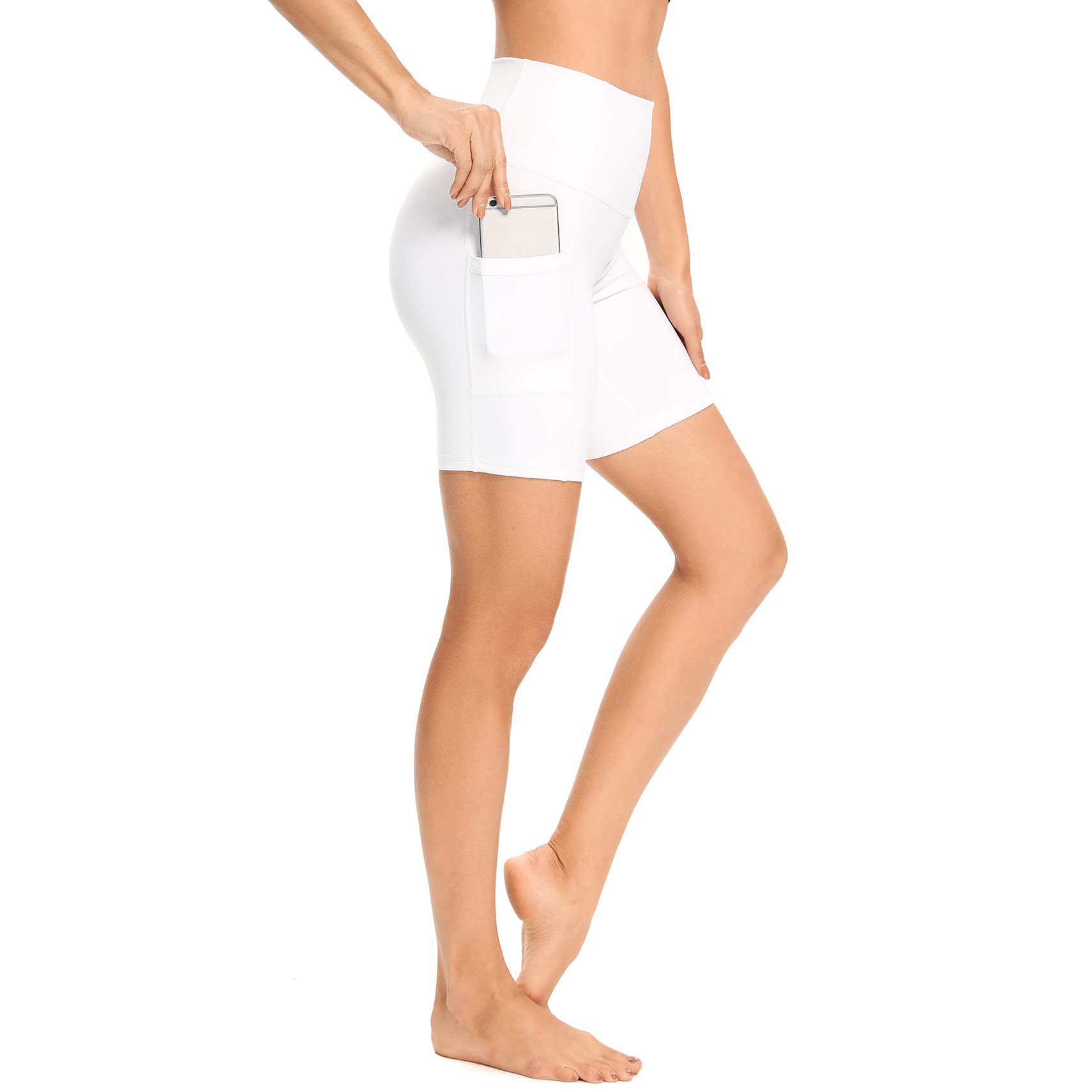LXNMGO High Waist Yoga Shorts for Women - 2