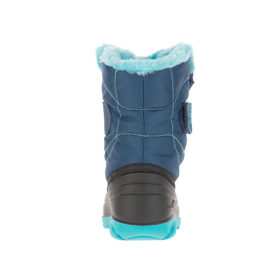 Kamik Teal Snowbug F Toddler Winter Boots - Waterproof & Warm Snow Boots for Kids - Perfect for Snow Play, Outdoor Adventures & Cold Weather