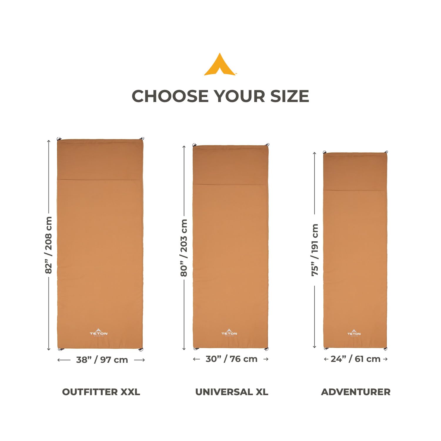 Teton Canvas Camp Pad - Comfortable Sleeping Pad for Car Camping & Outdoor Adventures - Durable Brown Camping Mat for Tents, RVs & Backpacking