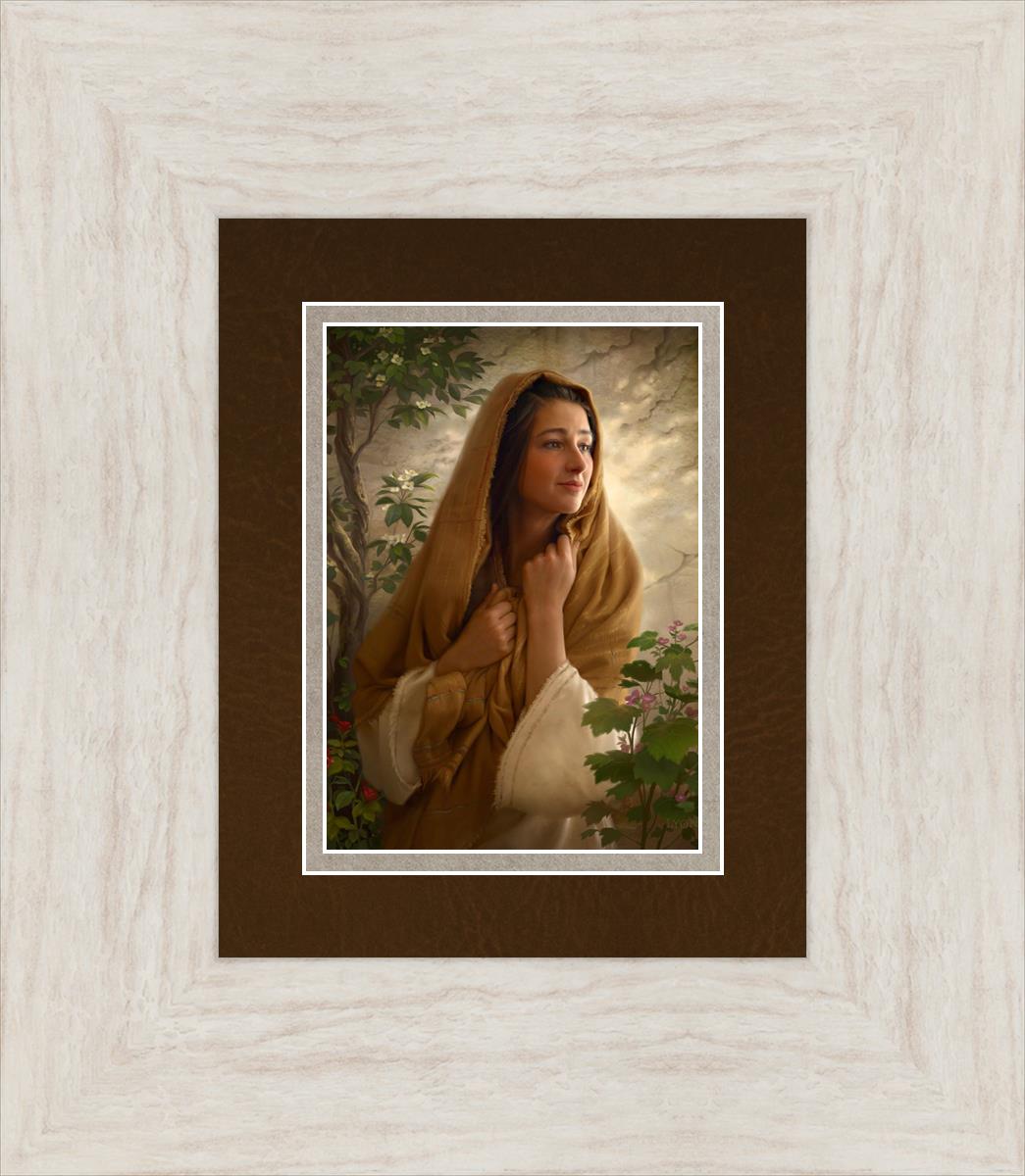Mary Kept All These Things and Pondered in Her Heart - Christian Bible Verse Wall Art for Home & Church Decor - Perfect for Prayer Rooms, Sunday School Gifts, and Spiritual Encouragement