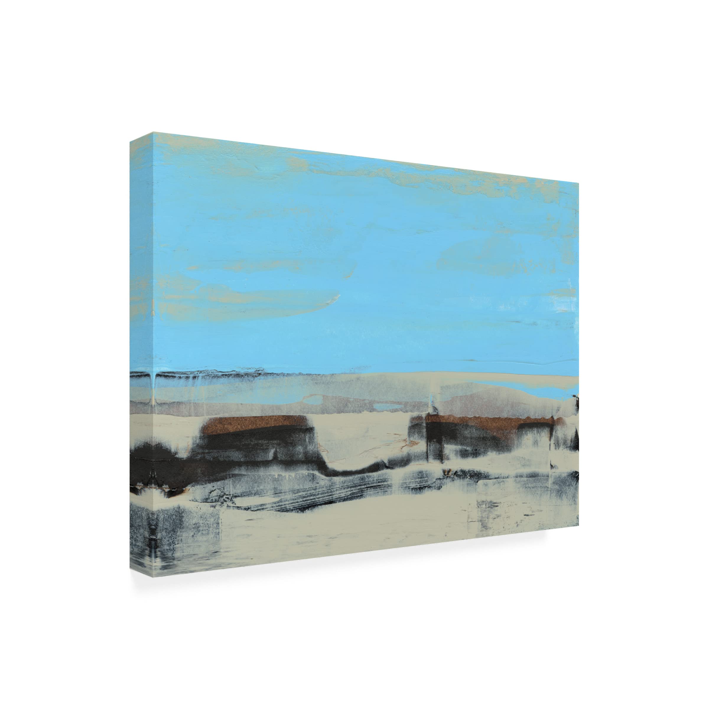 Sharon Gordon 'Reflecting On Summer V' Canvas Wall Art Print - Modern Home Decor for Living Room, Bedroom & Office - Trademark Fine Art Collection