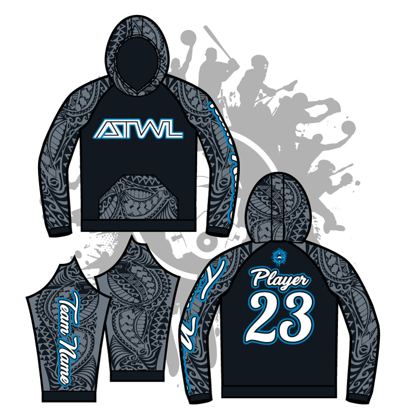 Customizable Aloha Team Unisex Full Dye Hoodie - Soft & Stylish Pullover for Sports Teams, Work Uniforms & Group Events