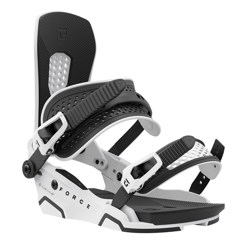 Union Force Men's Snowboard Bindings - High-Performance Snowboard Bindings for All-Mountain Riding & Freestyle - Perfect for Powder, Park & Backcountry Adventures