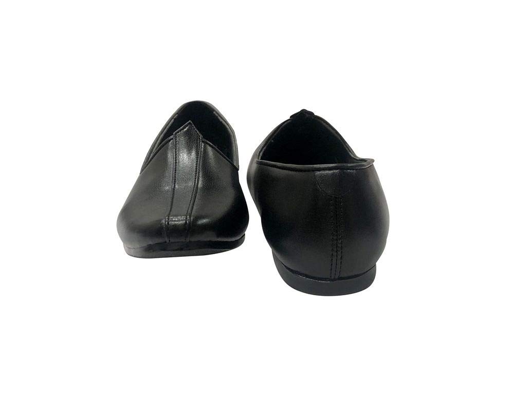 Authentic Indian Jalsa Shoes for Men - Traditional Punjabi Mojaris, Peshawari Khussa Ethnic Footwear - Wedding Slip-Ons, Loafers & Slippers for Cultural Events, Festivals and Daily Wear