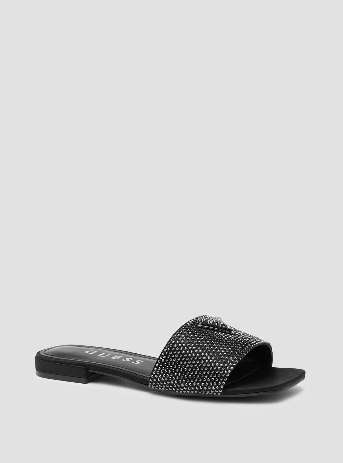 Black Tamedi Slide Sandals for Women - Comfortable Summer Beach Slides with Soft Cushioning - Perfect for Pool, Vacation & Casual Wear