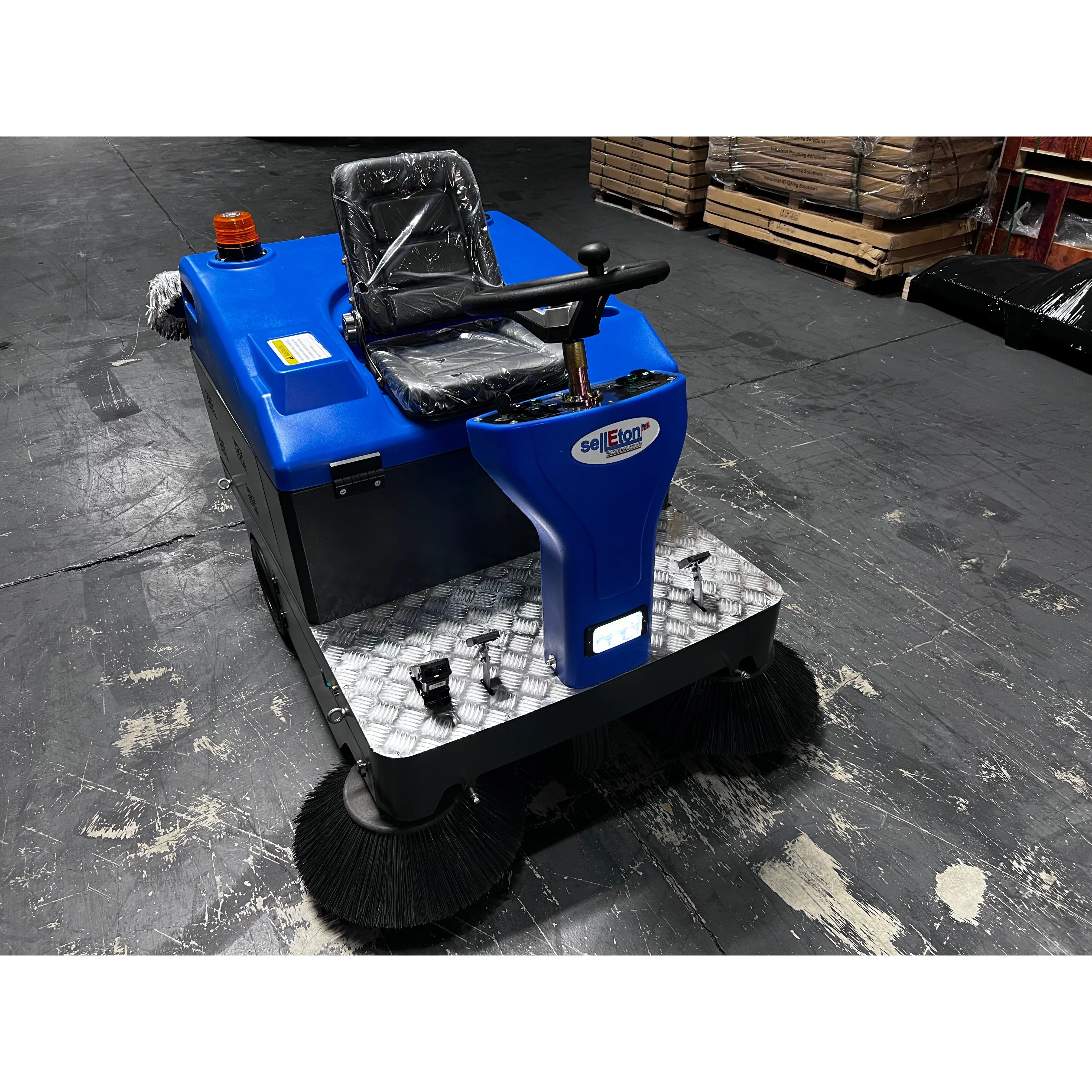 Eton SL WS1400 Industrial Floor Sweeper & Vacuum Machine - Heavy-Duty Warehouse Cleaning Equipment for Large Spaces & Factories