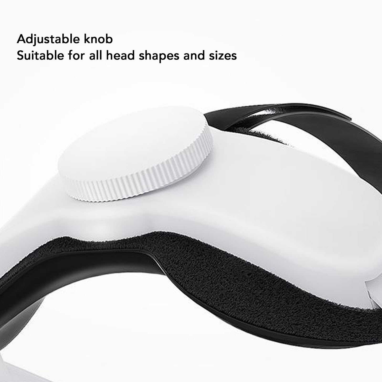 Adjustable VR Headset Head Strap with Enhanced Padding - Comfortable & Immersive VR Gaming Support for Oculus Quest 2, HTC Vive, PSVR - Perfect for Long Play Sessions & Virtual Reality Experiences