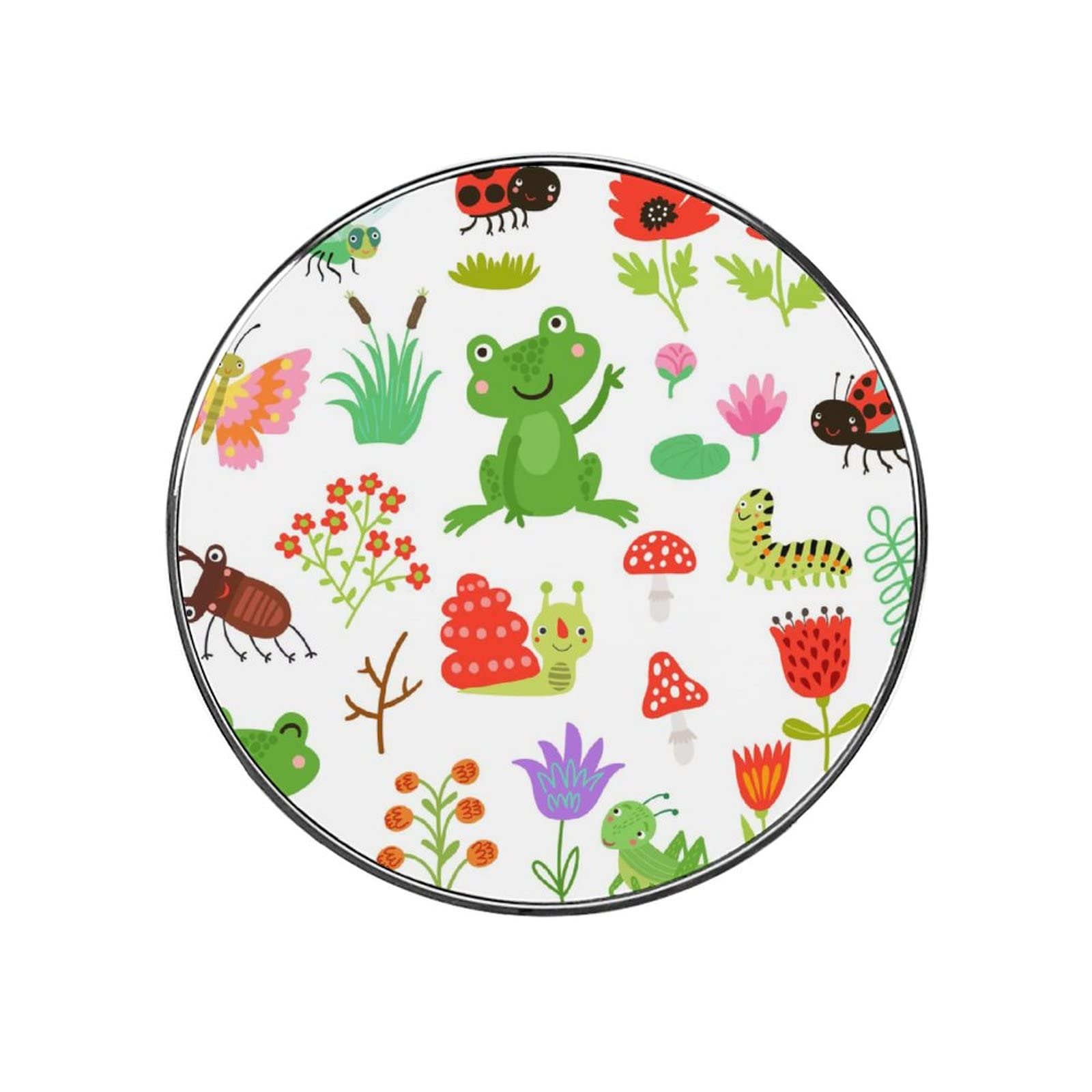 Frog & Dragonfly Fridge Magnets - Cute Kitchen Decor for Refrigerators & Whiteboards - Perfect for Home, Office & Classroom Organization