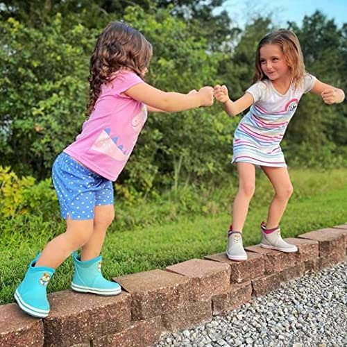 Buoy Boots Waterproof Toddler Rain Boots for Girls & Boys - Kids Outdoor Play, Puddle Jumping & Rainy Day Adventures